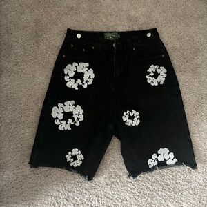 Black Men’s Denim Tears Jean Shorts